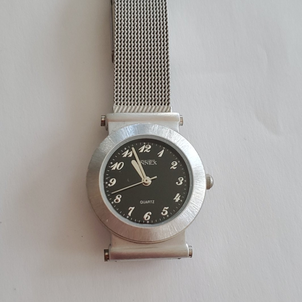**free with any purchase** Annex stainless steel adjustable band watch